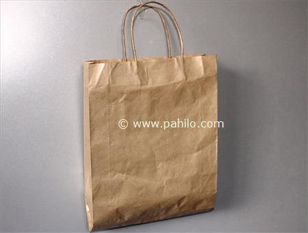Brown paper shopping Bag