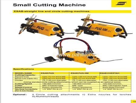 ESAB PUG cutter